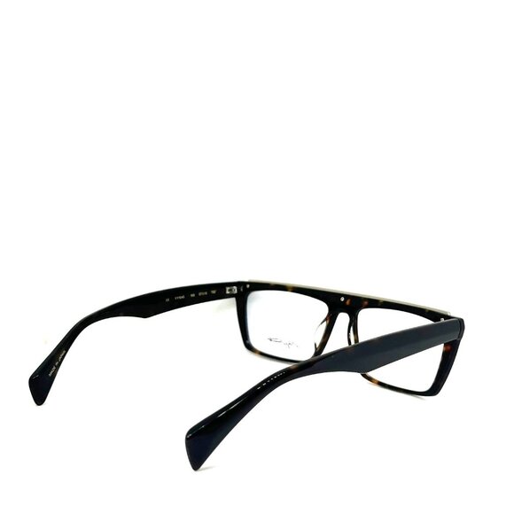 Yohji Yamamoto Eyeglass Frame YY1045 Color 169 | Brown Tortoise Shell Acetate - Picture 6 of 8